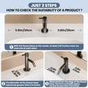 Faucet Mat for Kitchen Sink,Super Absorbent Diatomite faucet mat, Quick Drying Stone Sink Tray, Faucet Splash Guard for Kitchen,Bathroom Counter (Dark grey, 23.6" x 3.9")