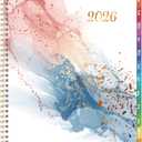 2026 Planner - 2026 Planner Weekly and Monthly from Jan. 2026 to Dec.2026, 8.5" x 11", 2026 Planners with Inner Pocket, Large Daily Block, Colorful Tabs