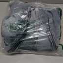 Tbahhir Denim Overalls for Women Cargo V Neck Long Sleeve Tunic Jumpsuits Slim Fit Long Jean Romper with Pockets XXL