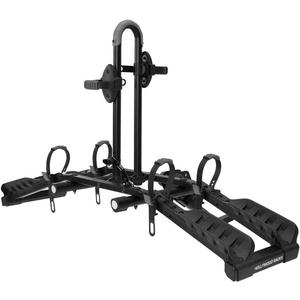 Hollywood Racks Destination 2 Hitch Bike Rack, Transports 2 Bikes up to 35 lbs Each - Lightweight Platform Style Bike Carrier for Car, SUV, or Truck - Secure, Foldable Bicycle Car Racks