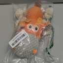 IOKHEIRA Dog Plush Toy for Large Aggressive Chewers,Indestructible Dog Squeaky Toys,Stuffed Animals Toys with Cotton Material and Crinkle Paper,Durable Chewing Toys (Carrot Orange, Cattle)