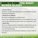 Aeagle 42 Inch High Lift Blade for Ariens Zoom 915159 915161 915171 915233 915323 Gravely ZT 42'' Deck Zero Turn Lawn Mower Replace 04265400 1134-9210-01, 3 Pack (Black)