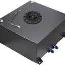 15 Gallon Fuel Cell Aluminum Polished with Cap Level Sender 60L Black