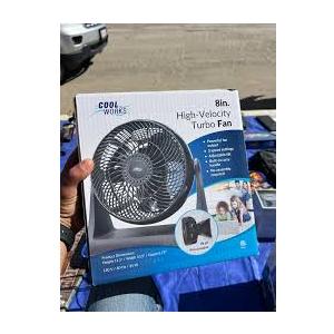 X 8In Turbo Fan With Tilt