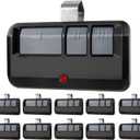 893MAX for liftmaster Craftsman Chamberlain Garage Door Opener Remote, Universal Garage Door Opener Remote Replaces 893LM G953EV-P2 371LM 373LM 890MAX 971LM 973LM(10 Pack) (Black)