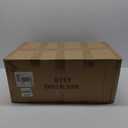 Stackable Storage Bins with Lids - 69 Gallon (273 Quart) - Plastic Collapsible Storage Containers with Wheels, Foldable, Open Front & Open Top, White Acrylic Storage Box - 3 PACK