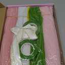 400 Pcs Colorful Pipe Cleaners Craft for Flowers, 6 Colored Pipe Cleaner Flower Kit, Pastel Chenille Stems for Handmade Bouquet Wrapping Party Decorations with Floral Wire, Ribbons, Tape