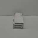 RICHER HOUSE 5 Set White Floating Shelves, Wall Mounted Shelves for Wall Decor, Modern Picture Ledge Shelf with Lip for Wall Storage Nursery, Bedroom, Living Room, Bathroom - White
