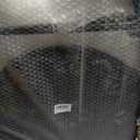 Metal Side table, 18inch Round Side End Table, Outdoor Side Table Patio Bistro Table, Weather Resistant Portable Outdoor and Indoor End Table Drink Table for Garden Balcony Yard, 25"Height