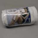 Knee Pillow for Side Sleepers with Adjustable Strap  Memory Foam Leg Cushion, Comfortable Sleeping Support for Sciatica Relief, Back, Hip, Knee & Joint Pain, Spine Alignment (White)