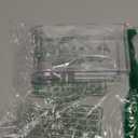 AMUONTY Sponge Holder for Kitchen Sink Suction,Plastic Sink Brush Sponge Caddy Sink Organizer-(5.7" x 2.4" x 3.1"),Clear