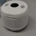 Dental Ultrasonic Retainer Cleaner Machine: 45kHz Dental Cleaning Pod with Digital Timer & 200ML, Deep Cleaning for Dentures, Mouth Guards, Aligners, Night Guards, Braces, Toothbrush Heads & Jewelry (White)