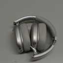 RORSOU C6 Active Noise Cancelling Headphones, Wireless Over Ear Bluetooth Headphones, 60H Playtime, Lightweight Folding Deep Bass Comfort Fit Ear Cups Headset with Mic for iPad/ Travel/ PC/ Home Silver