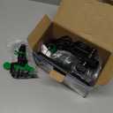 Motion Activated Animal Repeller with Water Sprinkler, Solar Powered Deer Repellent Devices, IP65 Waterproof Cat Repellent Outdoor with Flashing Light, Deter Foxes Skunks Dog Raccoons from Garden