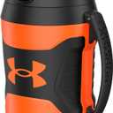 Under Armour Half Gallon Water Bottle Insulated, 64oz Insulated Water Bottle with Handle, Sports Water Jug, Fence Hook, Leak Resistant, for Baseball, Football & More