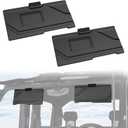 Sun Visors for Polaris Ranger XD 1500 2024-2025 Accessories, PP UV& Sunlight Blocker Shield with Adjustable Angle, Replace #2890571, 2PCS