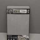 Madesmart Drying Stone Dish Mat, Ultra-Fast Drying Mat for Dishes & Glassware, Diatomaceous Earth, Absorbs Water Instantly, Non Slip Base, Gray