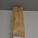 2 Pack Modern Black Curtain Rods Set for Windows 28 to 48 Inches Adjustable Length Heavy Duty 1" Diameter Window Curtain Rod with Decorative Finials for Outdoor Bedroom Kitchen Living Room