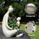 Unique Planters for Indoor Outdoor Plants Head Face Planter Pot Large Succulent Planters Flower Vase with Drainage Hole Grandmas Love