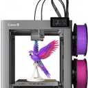 FLASHFORGE Creator 5 4-Toolhead Changer 3D Printer, Multi-Color & Multi-Material Printing, Near-Zero Waste System, 7s FlashSwap, Clean Support Removal, CoreXY 600mm/s Auto Calibration FDM 3D Printer