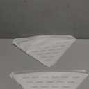 Corner Shower Shelf Brushed Nickel, 304 Stainless Steel 11.5 Recessed Corner Shelf Bathroom for Tiled Wall, Floating Shower Shelves Shampoo Holder, No Drilling, 2 Pack