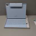 ESR iPad Pro 13 Inch Case with Keyboard (M5/M4, 2025/2024), iPad Pro 13 Keyboard Case with Easy-Set Magnetic Stand, Portrait/Raised Modes for iPad Pro 13, Removable, Rebound 360 Series, Blue