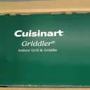 Cuisinart Griddler Indoor Grill, Panini Press, Sandwich Maker & More, 5-in-1 Grilling, Dishwasher-Safe Nonstick Cooking Plates, GR-4NNAS, Stainless Steel