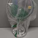 Lighted Makeup Mirror, 3000 mAh Rechargeable Double Sided Magnifying Vanity Mirror with 3 Colors, 1x/10x, 360 Rotation , Brightness Adjustable Magnification Cosmetic Light up Mirror, Women Gift (Chrome)