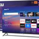 Roku Smart TV 2025  50-Inch Select Series, 4K HDR TV  RokuTV with Enhanced Voice Remote  Flat Screen LED Television with Wi-Fi for Streaming Live Local News, Sports, Family Entertainment