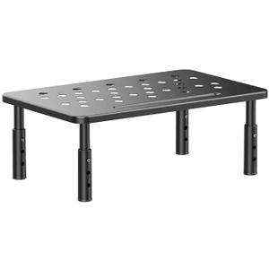 Monitor Stand,Computer Monitor Stand for Desk,Adjustable Laptop Riser,Monitor Riser with Airflow Vents,Monitor Riser,Desk Organizer for Computer,Laptop, Printer,Pc