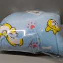 Wearable Blanket Hoodie for Kids Oversized Sherpa Blanket Hoodie for Kids Boys Girls Teens 6-13YR,Blue Corgi