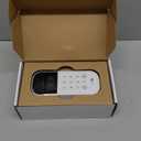 myQ Smart Garage Door Video Keypad with Wide-Angle Camera,Customizable PIN Codes,and Smartphone ControlTake Charge of Your Garage Access Works with Chamberlain, LiftMaster and Craftsman openers,White