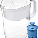 Brita Tahoe Water Filter Pitcher, BPA-Free Water Pitcher, Replaces 1,800 Plastic Water Bottles a Year, Lasts Six Months or 120 Gallons, Includes 1 Elite Filter, Kitchen Accessories, Large - 10-Cup