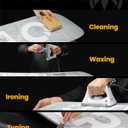 OutdoorMaster Ski Snowboard Tuning and Waxing Kit with Waxing Iron,Ski Wax,Edge Tuner,Brush,Wax Scraper,Ptex,Fixer Screw,Rubber Band (Upgrade)