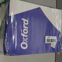 Oxford Two Pocket Folders, Textured Paper, Assorted Colors (Blue, Red, Yellow, Orange, Green), For School, Home, and Office, Letter Size, 25 Per Box (57513EE)