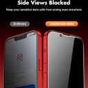 UNBREAKcable 2PCS Screen Protector for iPhone 14 Plus - 1 Privacy Tempered Glass+ 1 Clear Glass Double Shatterproof [Installation Frame] [9H Hardness] [Case Friendly] Anti-Scratch iPhone 6.7 inch