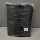 ESTHELLO Cat Litter Mat Large, Cat Litter Trapping Mat, Honeycomb Double Layer Design, Easy to Clean,Washable (30 x 24 Black