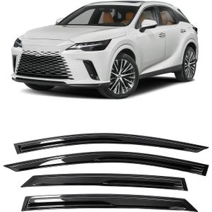 MIALUTY® Window Visors Rain Guards for 2023-2026 Lexus RX350 RX350h RX500h, Out-Channel Vent Visors Heat Insulation Sun Shade Accessories for Cars