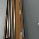 Ivilon Drapery Treatment Window Curtain Rod - Square Design 1 1/8 Rod. 120 to 240 Inch - Satin Nickel