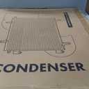 A-Premium Air Conditioning A/C Condenser Compatible with Peterbilt 320, 330, 335, 357, 359, 377, 378, 379, 385, 387, 1989-2007, Replace# 1804015