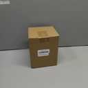 HBlife Clear Tissue Box Cover Square Acrylic Tissue Box Holder with Gold Plated Legs Napkin Dispenser Dryer Sheet Container for Bathroom