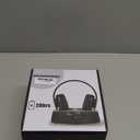 WallarGe Wireless Headphones for TV Watching, Easy Setup and Comfortable Bluetooth Headphones with RF Transmitter Charging Dock, 100 Ft Wireless Range, Rechargeable 25 Hours Play and No Audio Delay (Black)