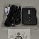 1Mii RCA Bluetooth 5.3 Adapter for TV, 3.5mm AUX Bluetooth Transmitter Receiver for 2 AirPods or Headphones, Home Stereo, Speakers, Projector, Treadmills, PC, with Volume Control, aptX Low Latency