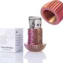 2026 Creative Gift Box: Easter Egg Mystery Puzzle with Hidden Compartment, Reusable Brain Teaser Game for Adults & Kids, Money Gift Ideas for Birthday Christmas Party Celebration (Red-gold-purple)