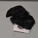 karlery Men Long Wave Black Wig Gaston Colonial Wig Halloween Costume Cosplay Wig