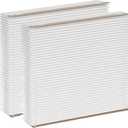 2Packs401 Replacement Furnace Filter Compatible with AprilAire 2400, Space-Gard 2400 Whole-House Air Purifiers - MERV 13, 16x25x6 Air Filter