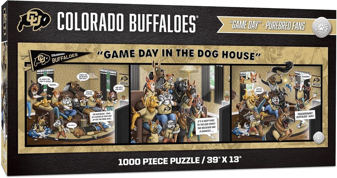 YouTheFan NCAA Game Day in The Dog House - 1000pc Puzzle