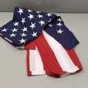 American Flag Pole Sleeve 3x5 ft Deluxe Super Tough Series, Heavy Duty Spun Polyester Flags for Outside, All Weather US Flag High Wind, TearProof Water Resistant for Outdoor Outside