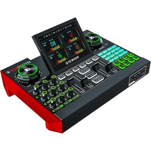 G10 Gaming Audio MixerPodcast Equipment Live Sound Card for StreamingAudio Interface DJ Mixer Sound Card/Board Condenser Microphone for Tiktok Gaming Video Content Creator Kit.