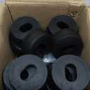 7-141 Body Mount Bushing Kit Fits for 1999-2014 Chevy Silverado & Sierra 1500/2500 2WD/4WD Polyurethane Body Cab Mounts Black (24PCS)